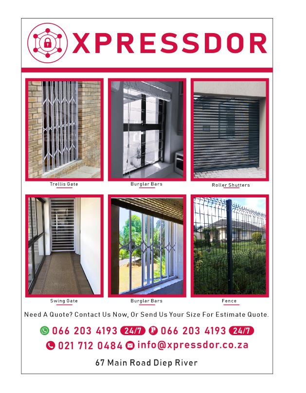 Xpressdor security gates installation Lakeside Cape Town